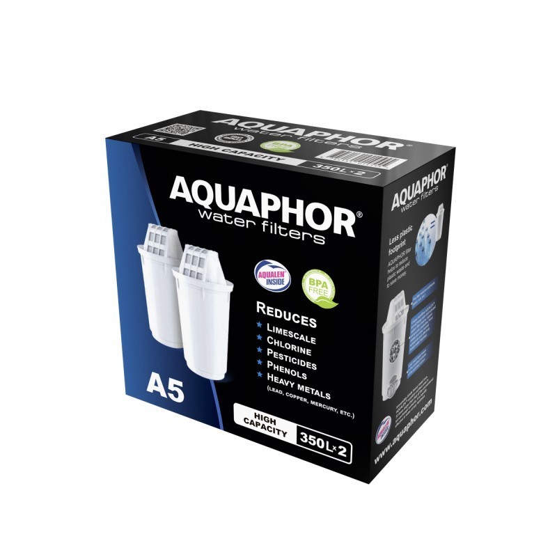 Aquaphor A5 (2 Τεμαχίων) Ανταλλακτικό Φίλτρο Κανάτας
