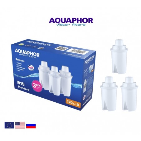 Aquaphor B15 ( 3 τεμαχίων ) Ανταλλακτικό Φίλτρο - Aquaphor