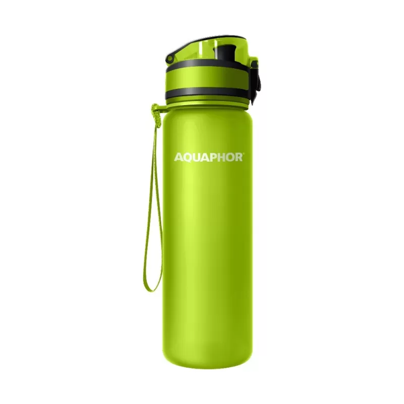 Aquaphor City Bottle 500ml (Green) Μπουκάλι με Φίλτρο Νερού - Aquaphor