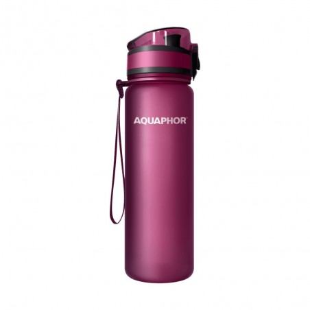 Aquaphor City Bottle 500ml (Ruby) Μπουκάλι με Φίλτρο Νερού - Aquaphor