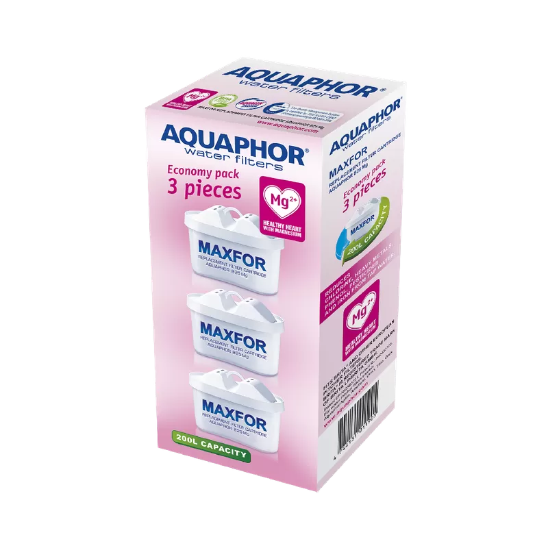 Aquaphor Maxfor+ Mg (3τεμ) Ανταλλακτικό Φίλτρο - Aquaphor