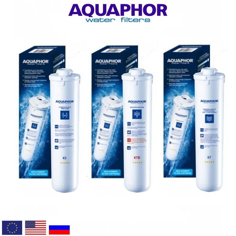 Aquaphor Crystal Eco Replacement Set Ανταλλακτικό Σετ Φίλτρων - Aquaphor