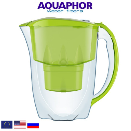 Aquaphor Jasper B25 Bright Green Κανάτα Με Φίλτρο Νερού - Aquaphor